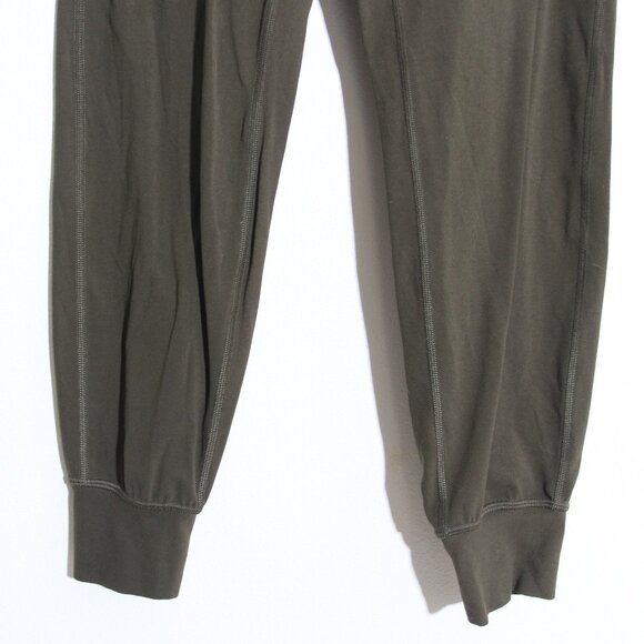 Lululemon Align Jogger Pants 28" Dark Olive Green Nulu High Rise Size 4 - Picture 4 of 13